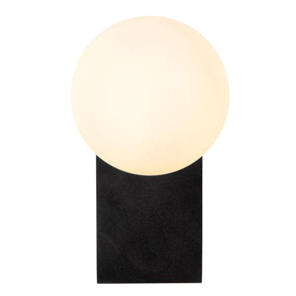 Lucide TASSA - Wandleuchte Badezimmer - LED Dim to warm - 1x10W 1800K/3000K - IP44 - Schwarz - detail 1